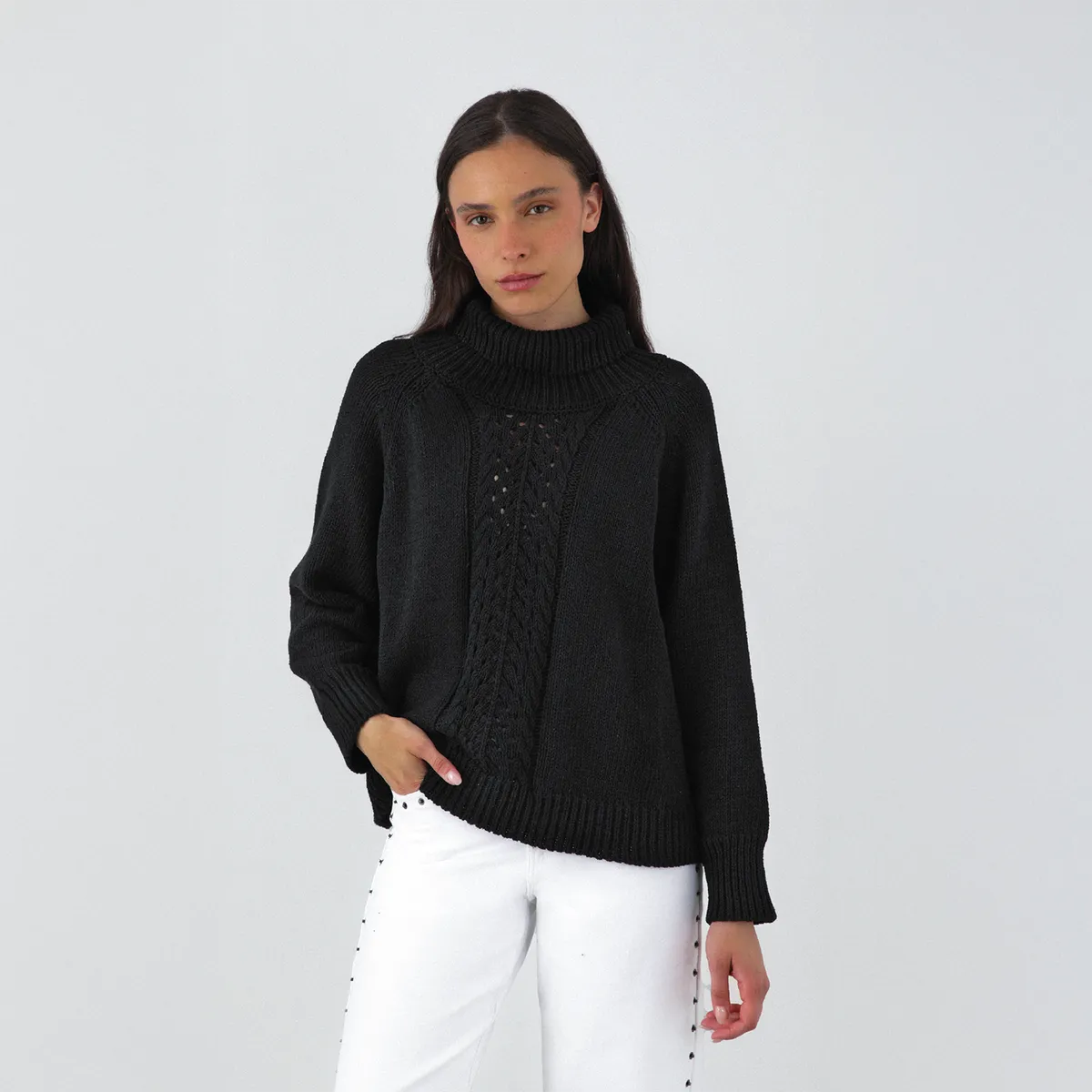 RAINDOOR - Sweater Cuello Tortuga Mujer Raindoor