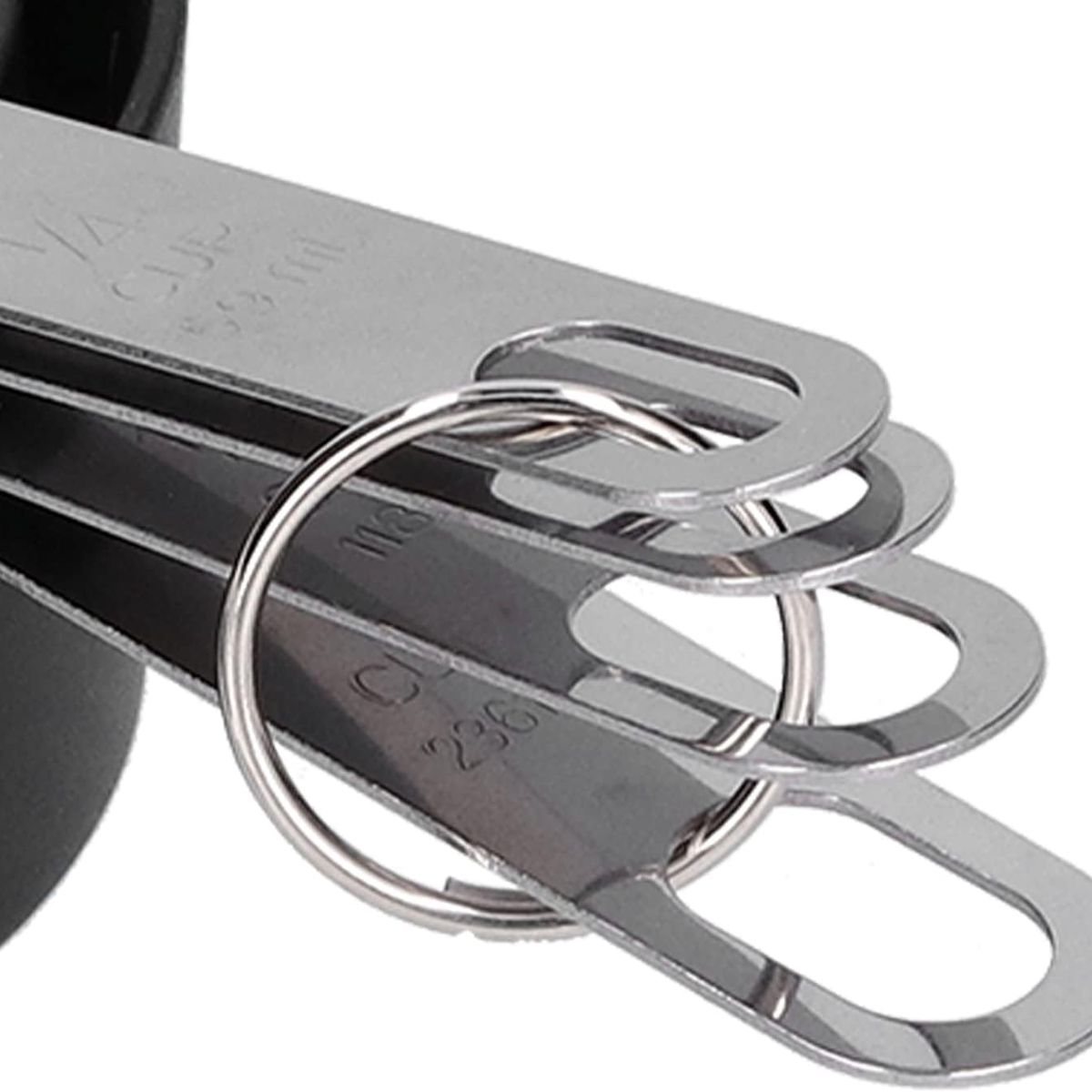 GENERICO - Juego De Tazas Medidoras Con Mango De Acero