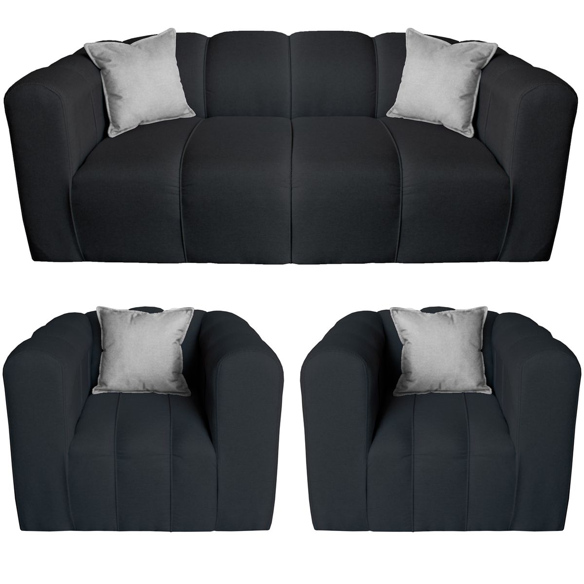 GENERICO - LIVING CARLA 311 NEGRO