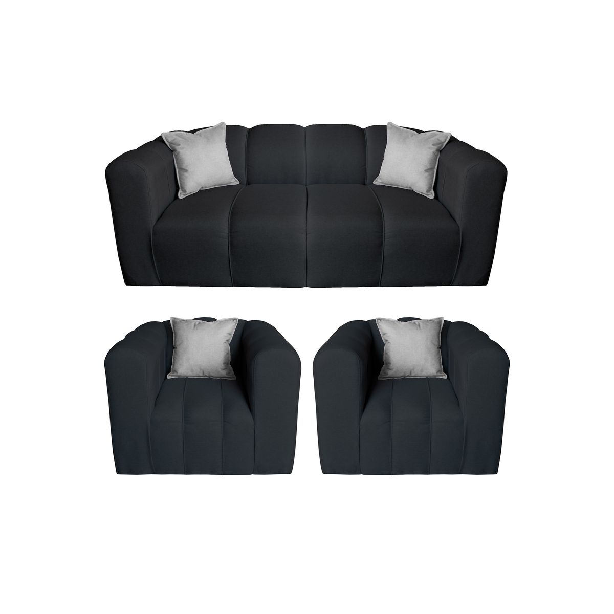 GENERICO - LIVING CARLA 311 NEGRO