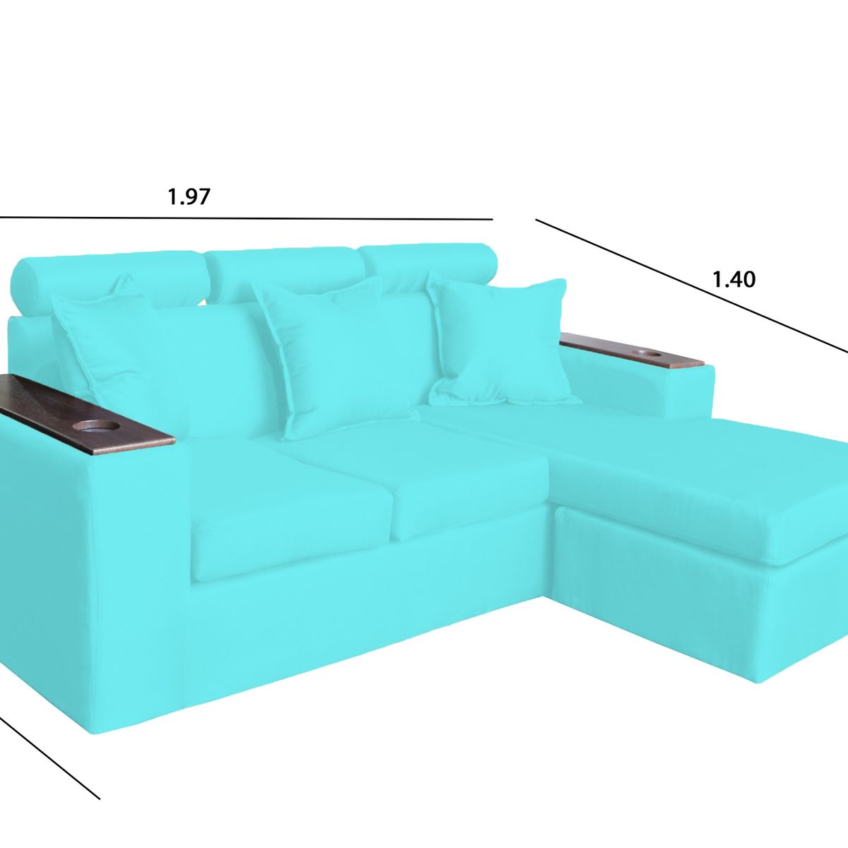 GENERICO - MODULAR EMI TURQUESA
