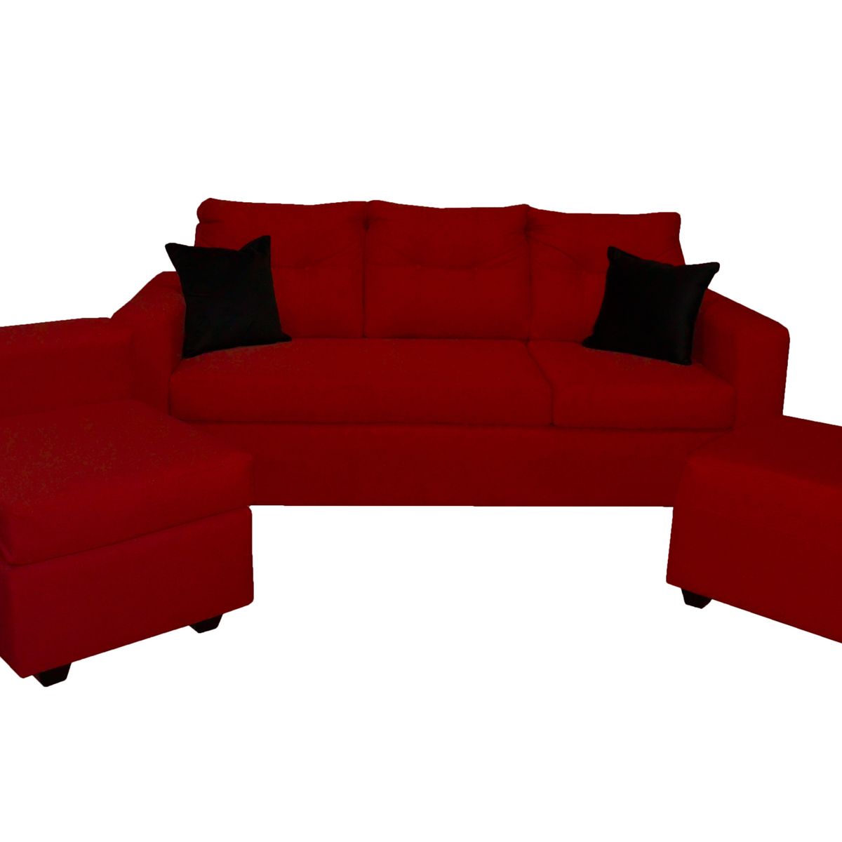 GENERICO - SOFA ANTONELLA + 1 PUFF BURDEO