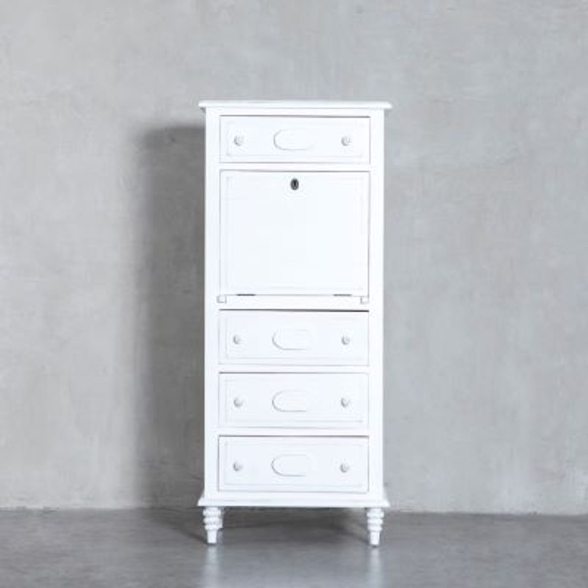 DECOMUEBLES - ESTANTE GRIEGO BLANCO…