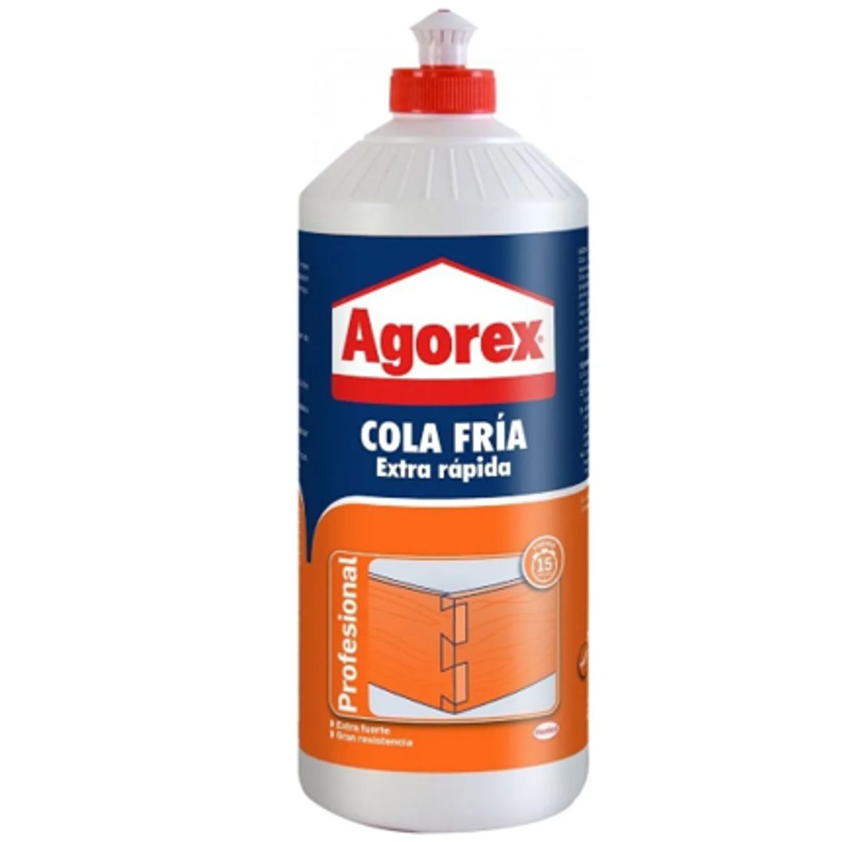 GENERICO - COLA FRIA PROFESIONAL  AGOREX 1KG  EXTRA RAPIDO.
