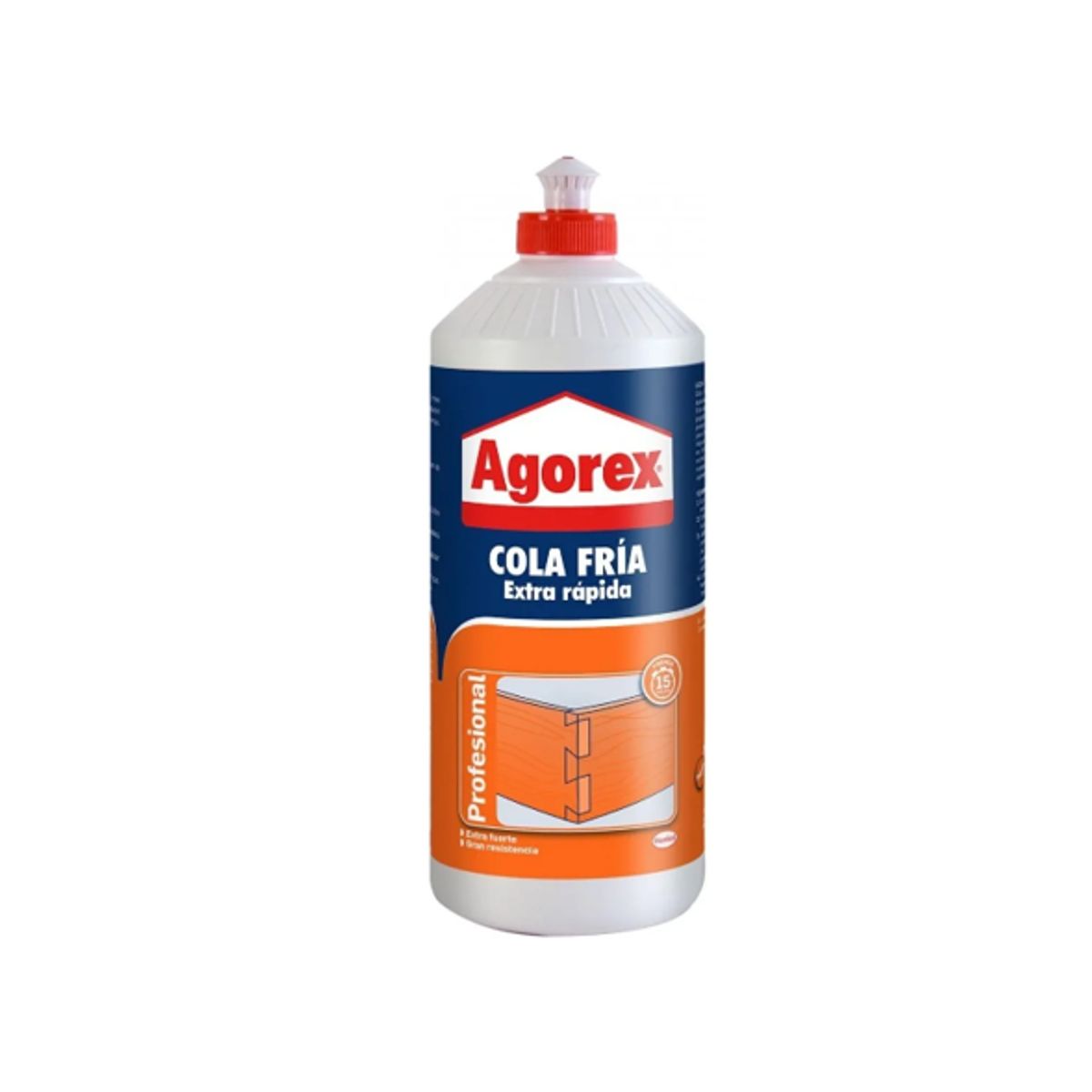 GENERICO - COLA FRIA PROFESIONAL  AGOREX 1KG  EXTRA RAPIDO.