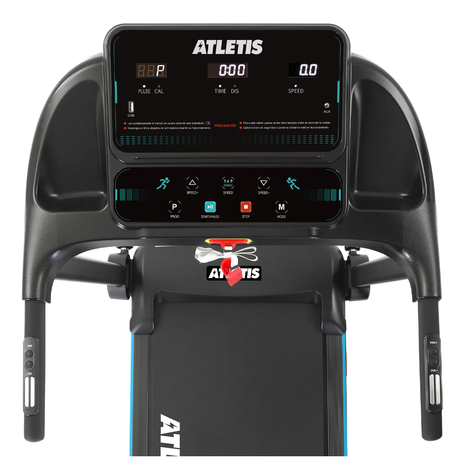 ATLETIS Trotadora X100 12 kmh 1.5 HP Inclinación manual Bluetooth