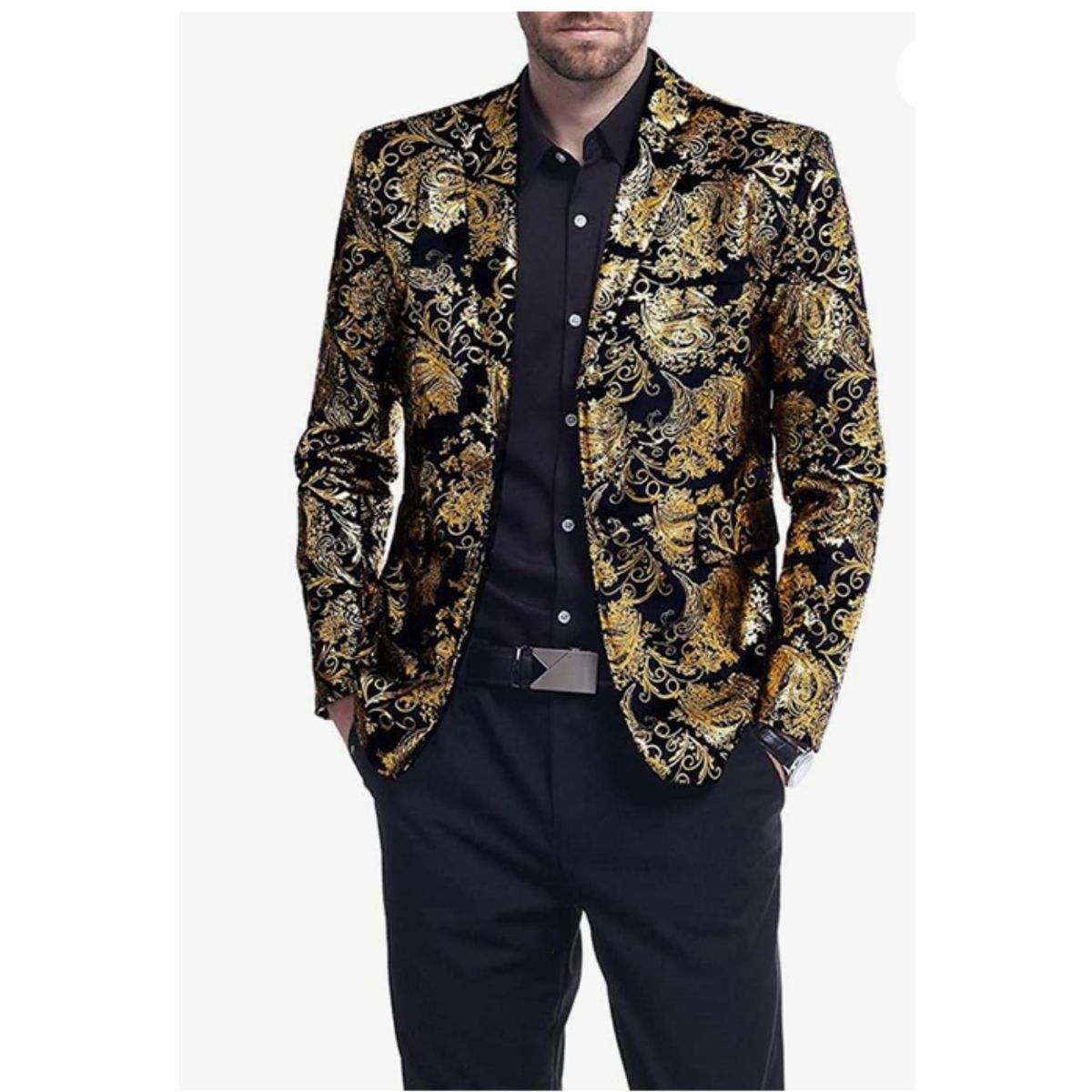 XPRESS RECHARGE - Blazer De Flor Casual Para Hombre