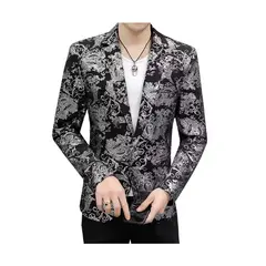 XPRESS RECHARGE - Blazer De Flor Casual Para Hombre