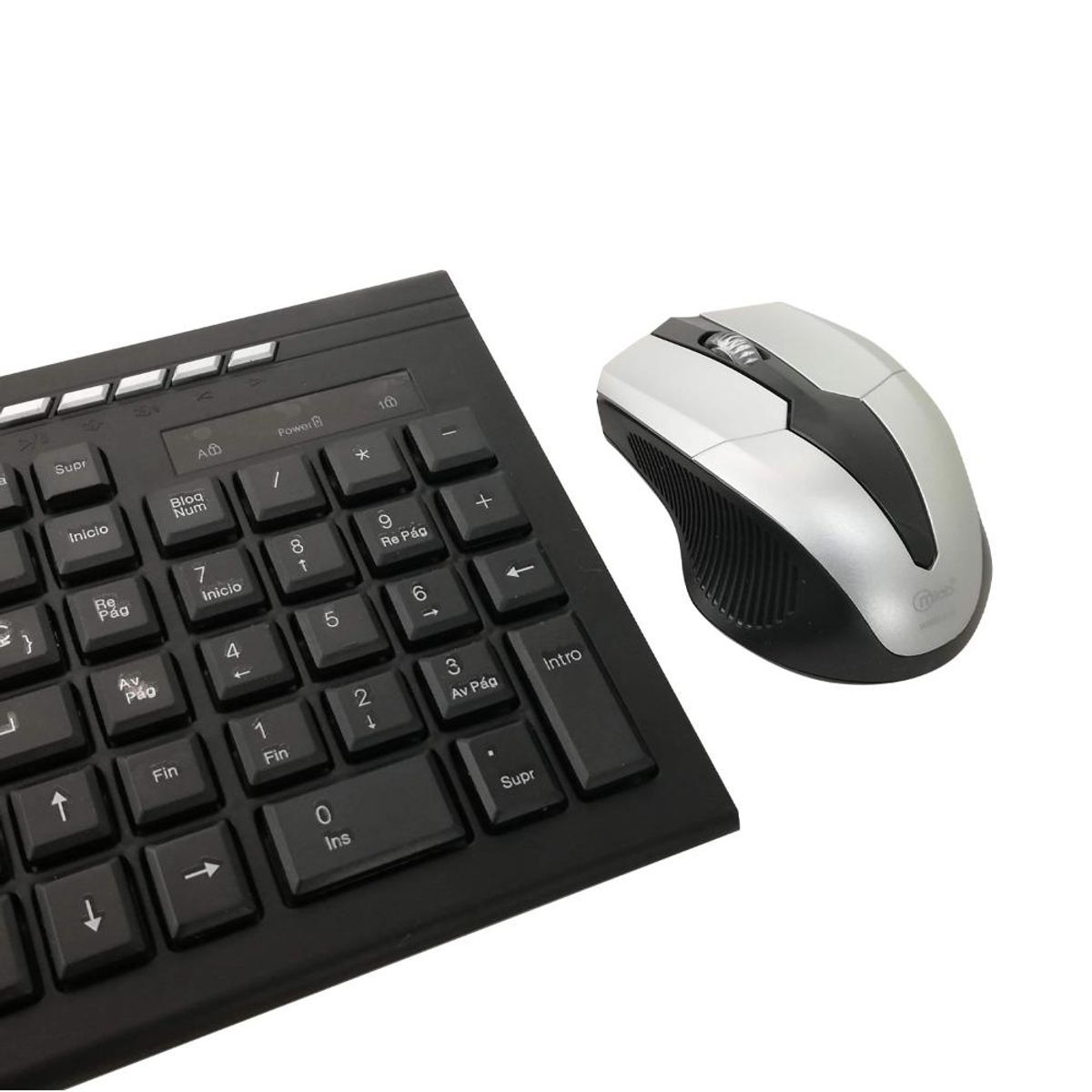 MLAB - Kit Combo Teclado y Mouse Inalámbrico Mlab Slim 8500X