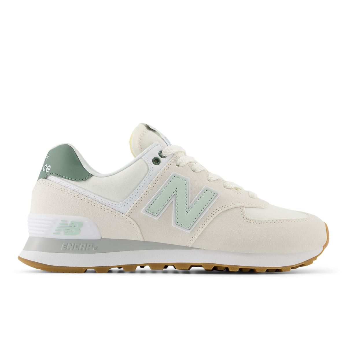 NEW BALANCE - Zapatillas Urbana Mujer New Balance 574 Blanca/Beige