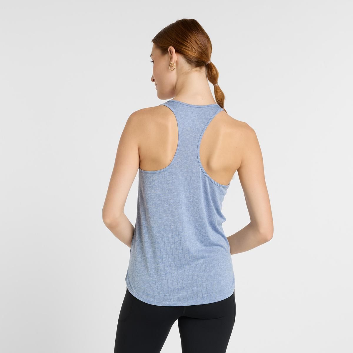 NEW BALANCE - Polera Sin Mangas Running Mujer New Balance Athletic Celeste