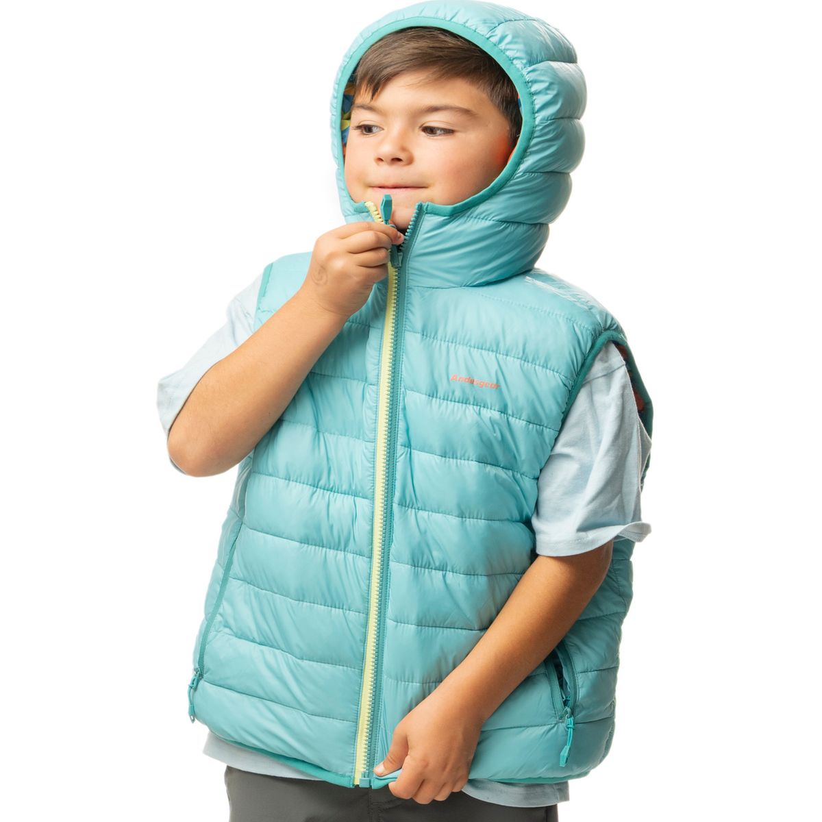 ANDESGEAR - Chaqueta Kids Chonchi Vest Reversible Celeste Andesgear