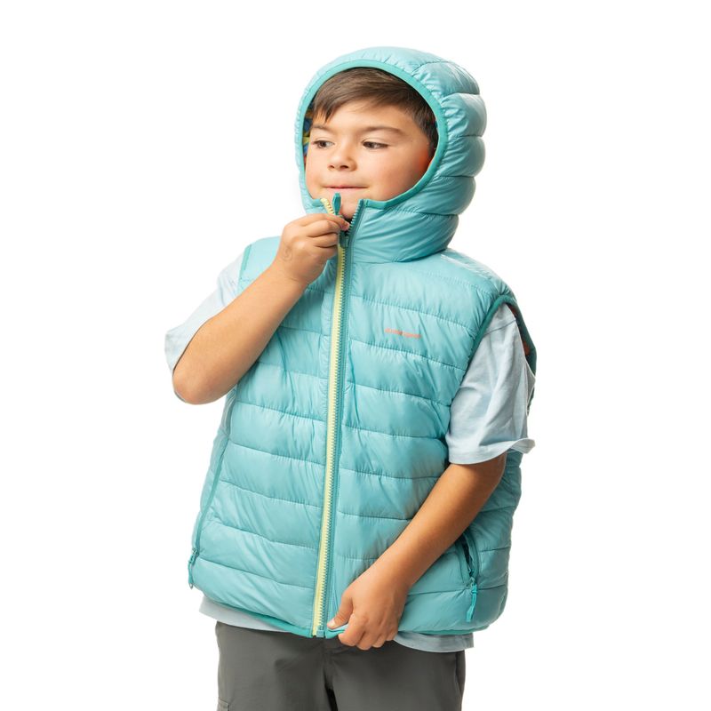 ANDESGEAR - Chaqueta Kids Chonchi Vest Reversible Celeste Andesgear