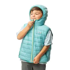 ANDESGEAR - Chaqueta Kids Chonchi Vest Reversible Celeste