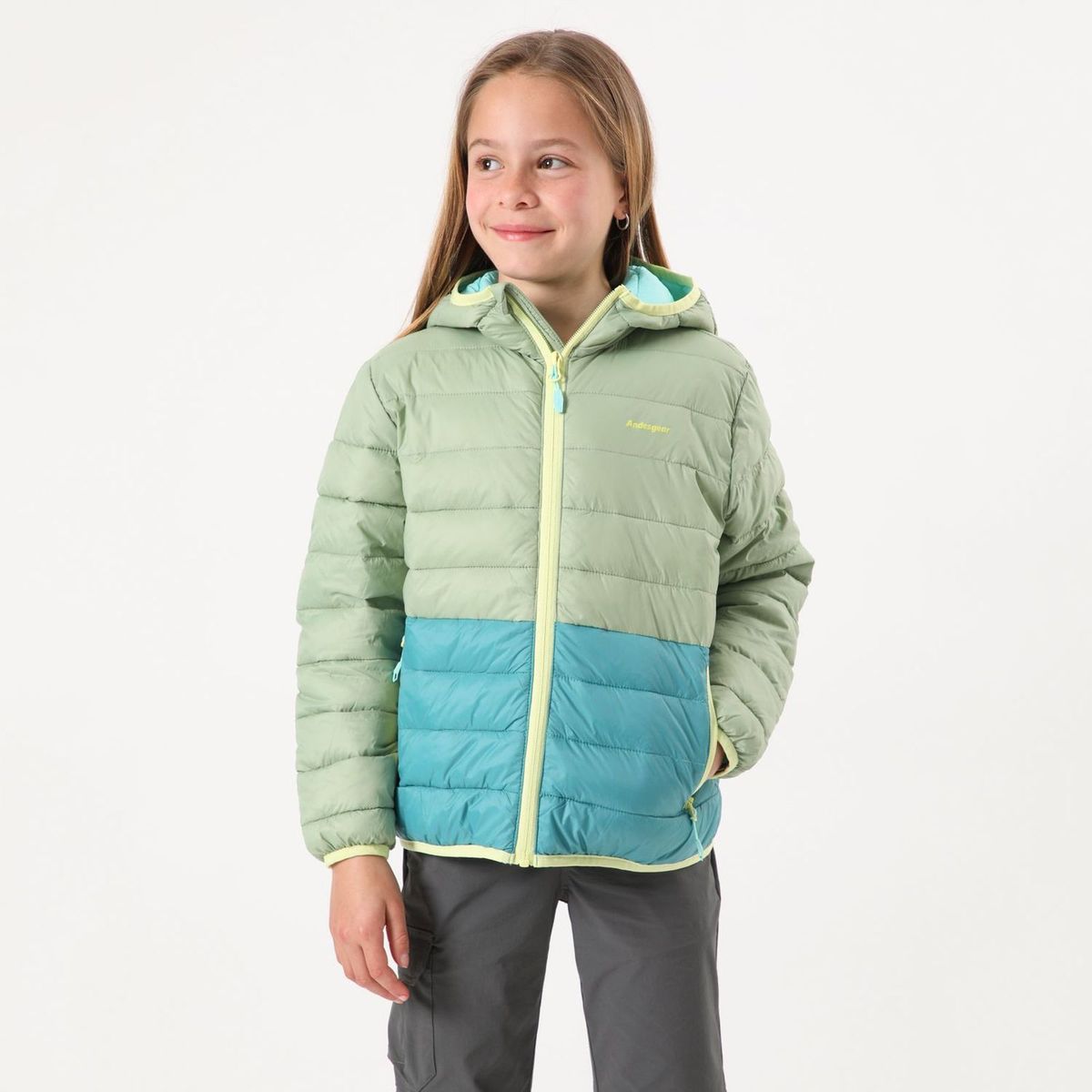 ANDESGEAR - Chaqueta Kids Chonchi Verde Andesgear