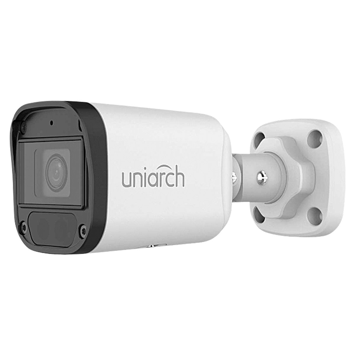 UNIARCH - Kit 4 Camaras Bala Uniarch Ir Poe Audio 2mp Dd 500gb