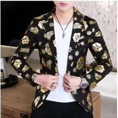 XPRESS RECHARGE - Blazer con flores muy elegante Para Hombre