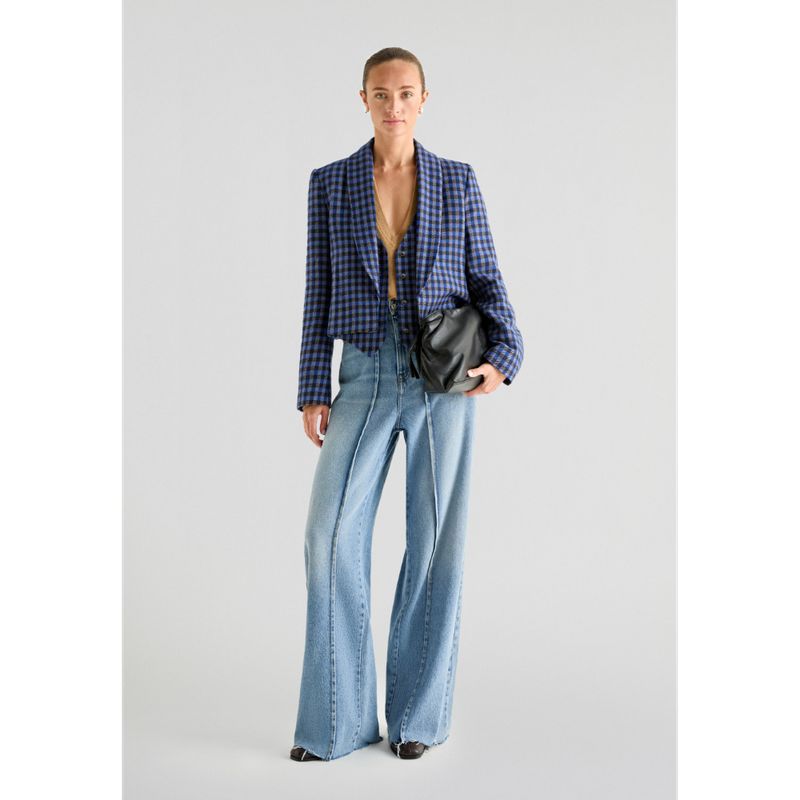 SCALPERS - Blazer Chaleco Cuadros.