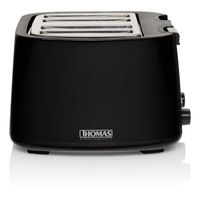 Tostador Th-126 4 Panes Color Negro