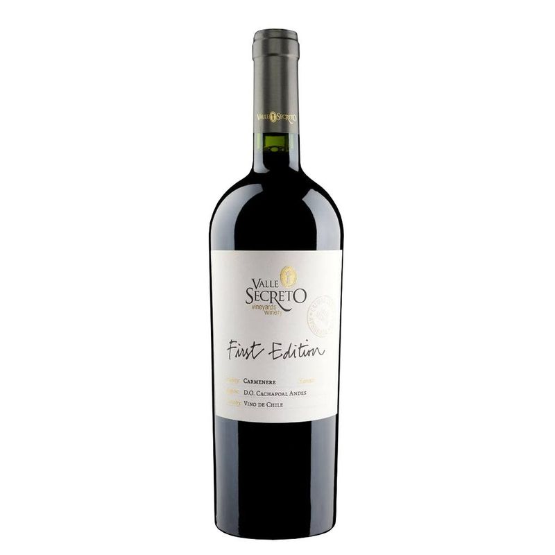 VALLE SECRETO - Vino Valle Secreto First Edition Carmenere