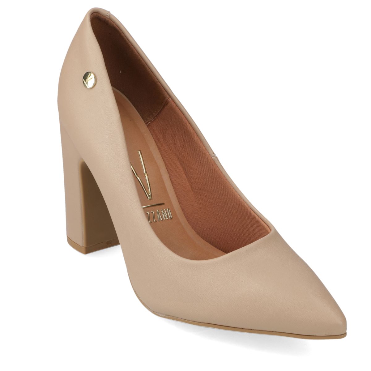 VIZZANO - Zapato Taco Stiletto Mujer Taco Ancho 10cm Beige