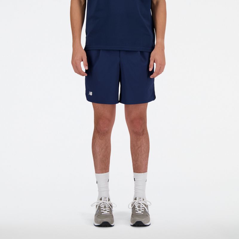 NEW BALANCE - Shorts Running Hombre New Balance MS41401NNY Azul Marino