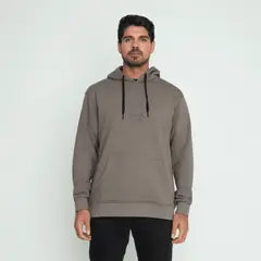 SPYDER - Polerón Hombre Light Hoodie Gris