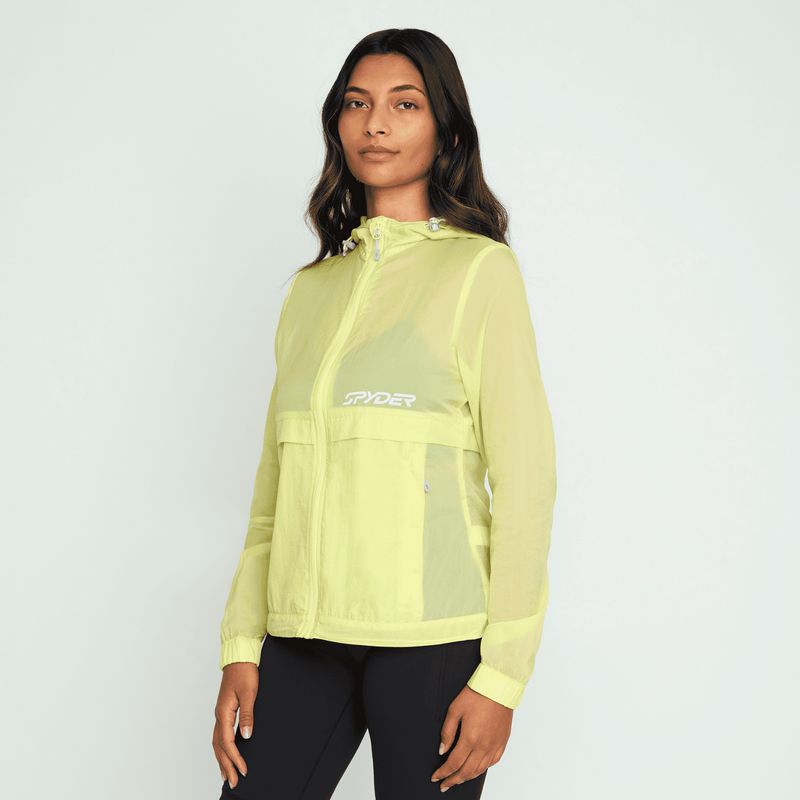 SPYDER - Cortaviento Entrenamiento Mujer Spyder Verde SYWWB01S24GN