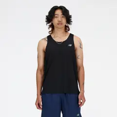NEW BALANCE - Polera Sin Mangas Hombre Negro