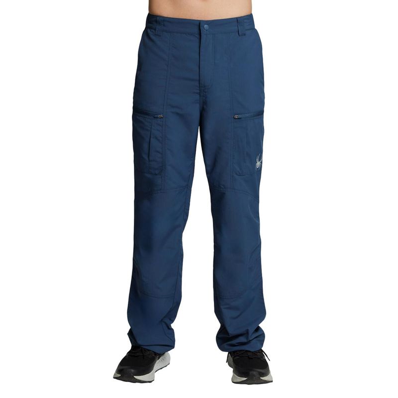 SPYDER - Pantalón Outdoor Hombre Spyder Azul
