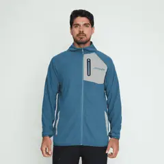 SPYDER - Polerón Polar Hombre Fleece Full Zip Azul SYMPL01S24BL