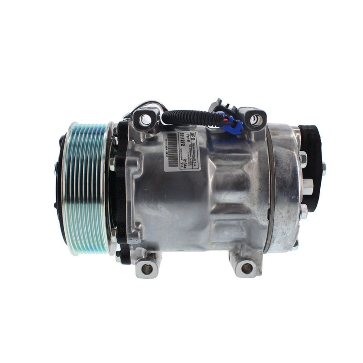 AMERICAN AIR - Compresor de Ac 7H15 12V 8PK 119MM TAPA GH AM 4417 4485