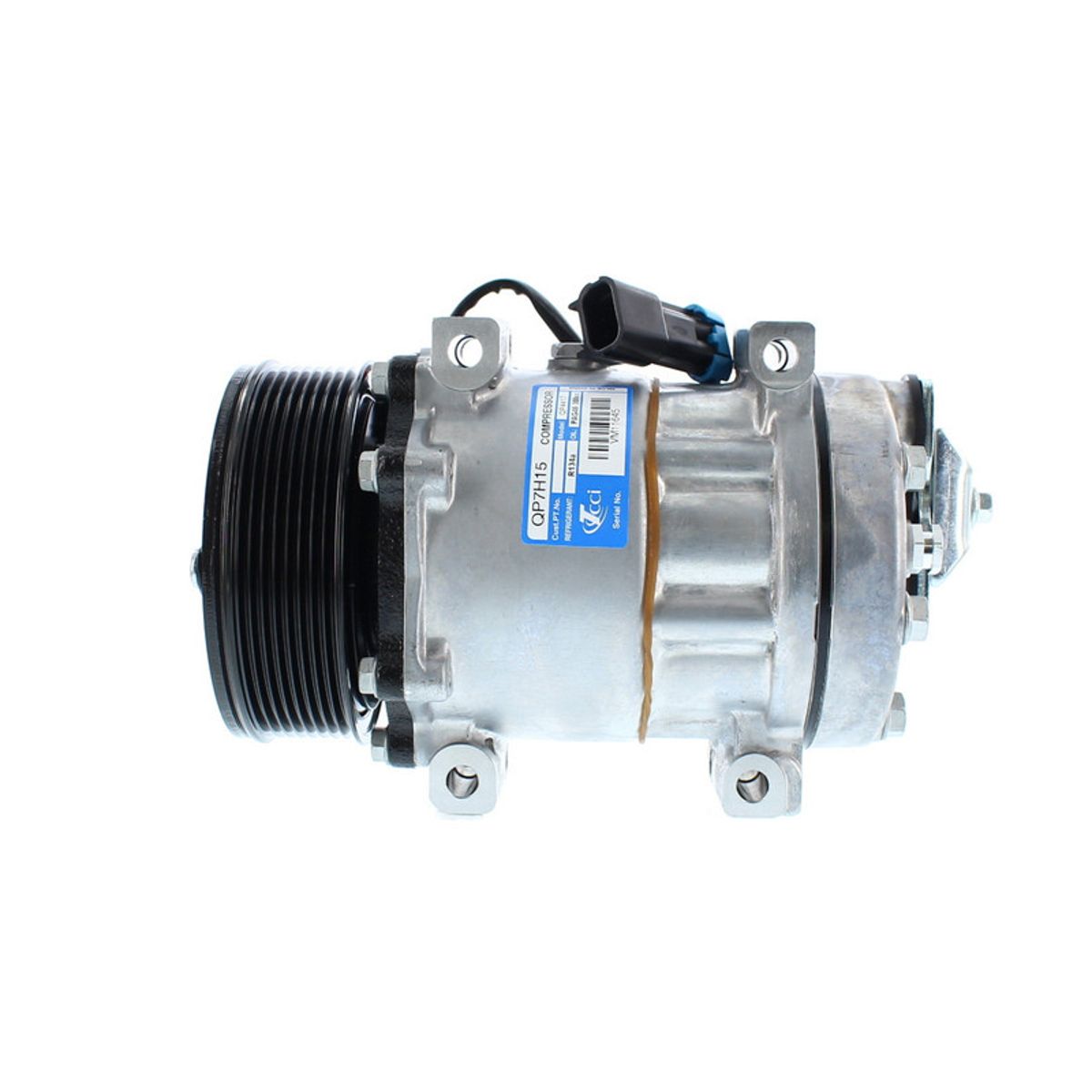 AMERICAN AIR - Compresor de Ac 7H15 12V 8PK 119MM AM-QUE 4417 4485.