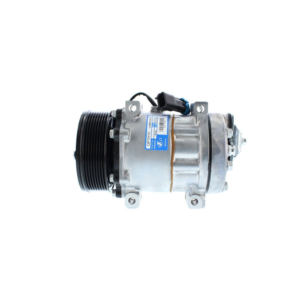 AMERICAN AIR - Compresor de Ac 7H15 12V 8PK 119MM AM-QUE 4417 4485.