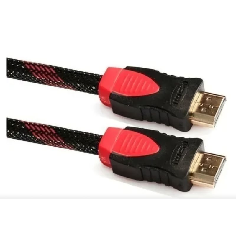 GENERICO - Cable HDMI 2 Metros mallado con filtro HDTV