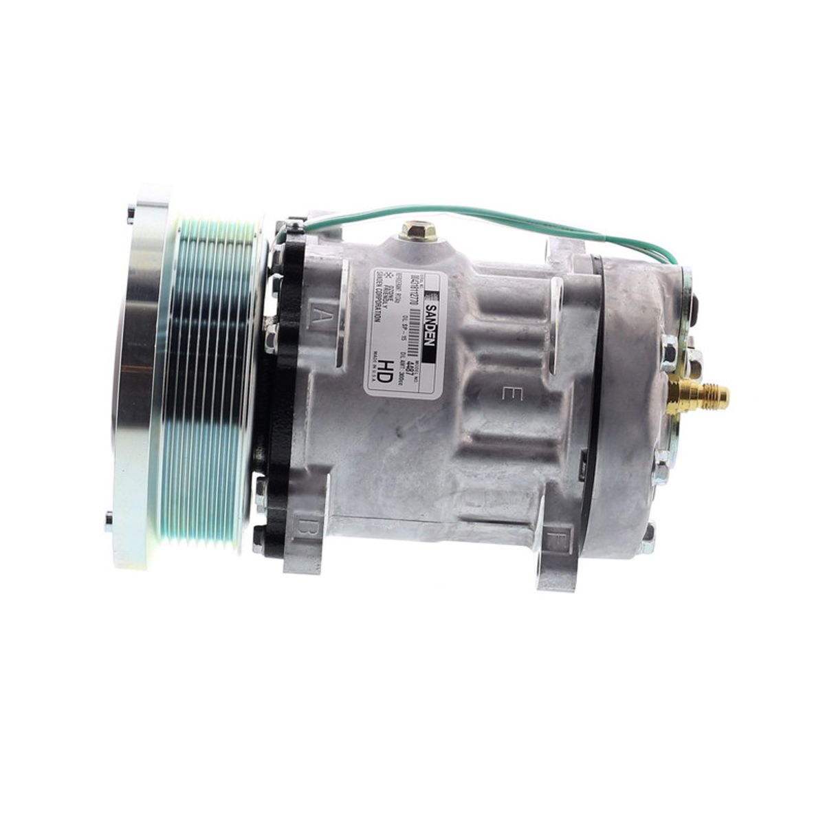 SANDEN - Compresor de Ac SD7H15HD 8PK 24V 132MM OE SANDEN.