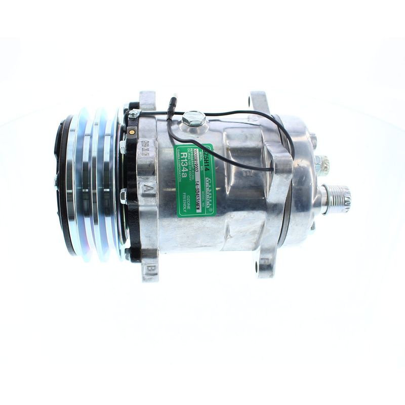GENERICO - Compresor de Ac 5H14 2A 12V 132MM TAPA K AM-SSB 4536.