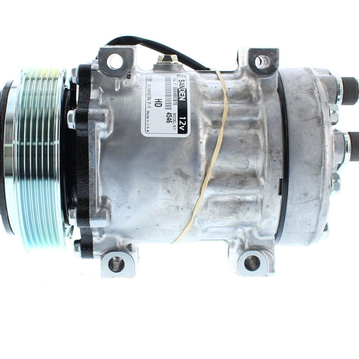 SANDEN - Compresor de Ac 7H15 6PK 12V 125MM TAPA GWA 4815 4304 SANDEN.