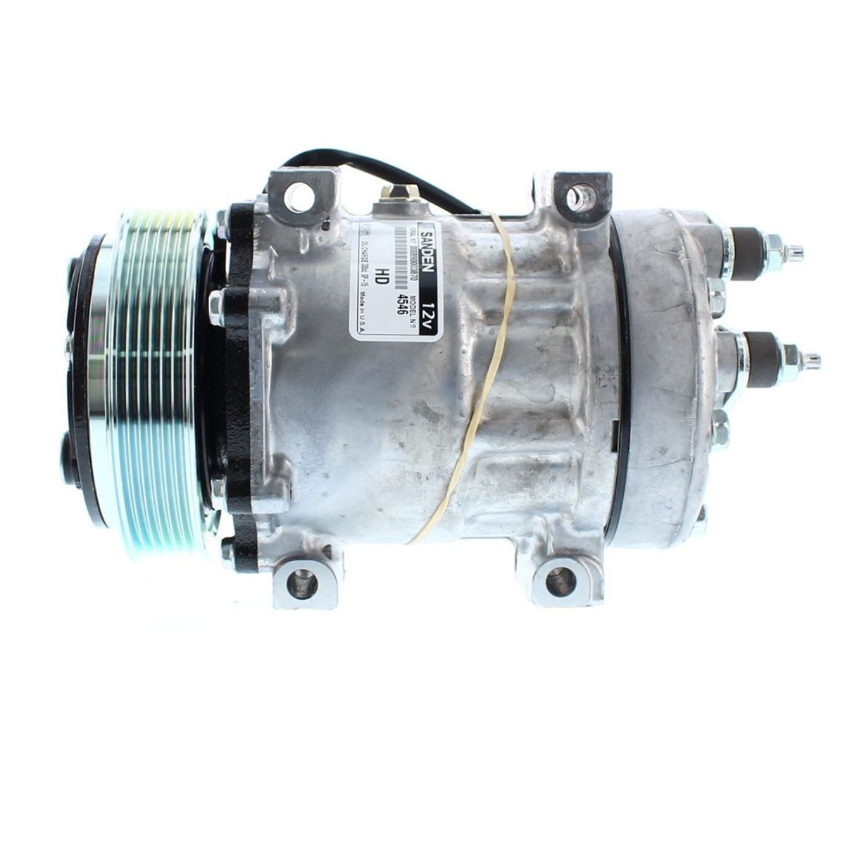 SANDEN - Compresor de Ac 7H15 6PK 12V 125MM TAPA GWA 4815 4304 SANDEN.