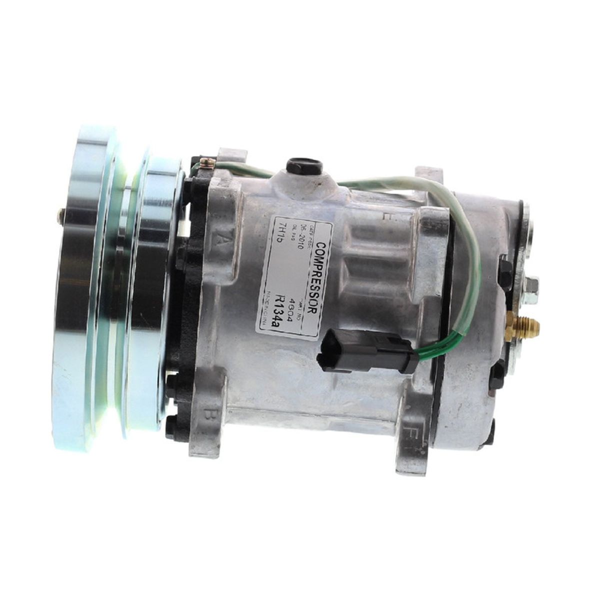 GENERICO - Compresor de Ac 7H15SHD 1A 24V 138MM TAPA GK AM 4479