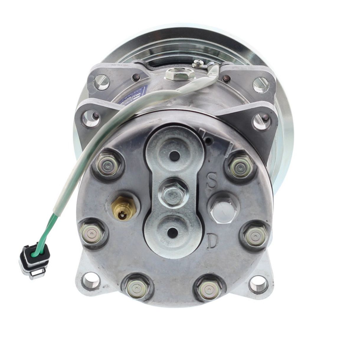 SANDEN - Compresor de Ac 7H15SHD 1A 24V 138MM TAPA GK OE 4479 SANDEN.