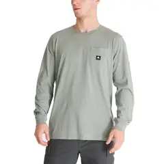 BURTON - Polera Manga Larga Hombre Colfax Verde