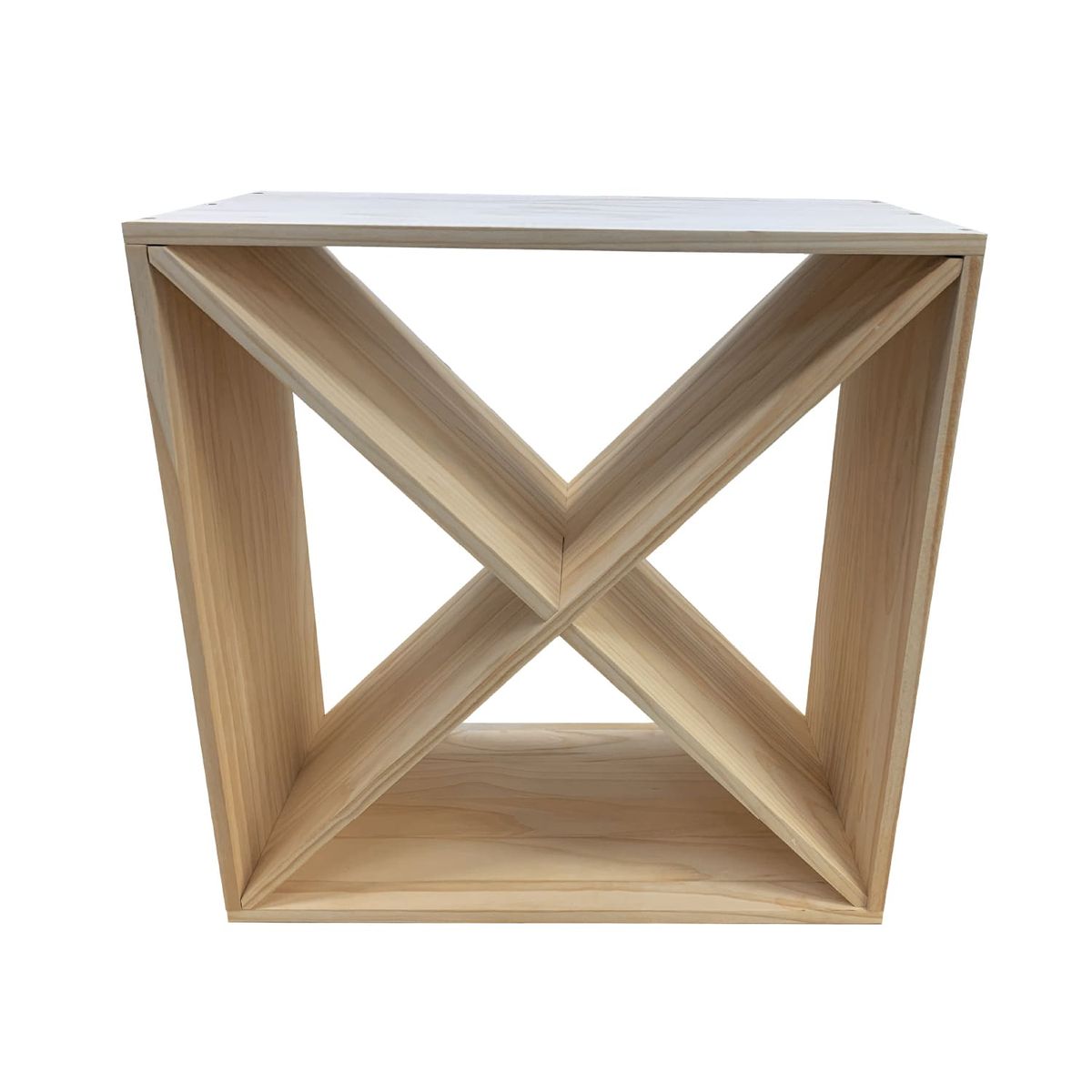 REBAJAS - Rack Repisa Cava Madera Con Soporte Para 24 Botellas De Vino