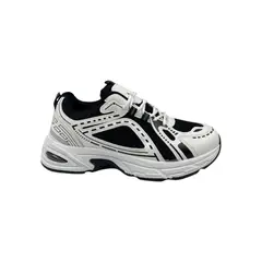 HERIEL - Zapatilla Negra Plataforma Mujer.