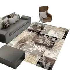 GENERICO - Alfombra Hogar Suave 180x240cm Para Decoración Moderna De Living
