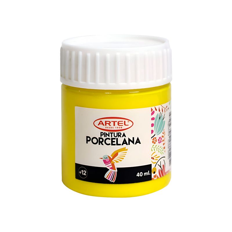 ARTEL - Pintura Porcelana Artel 40ml - Amarillo