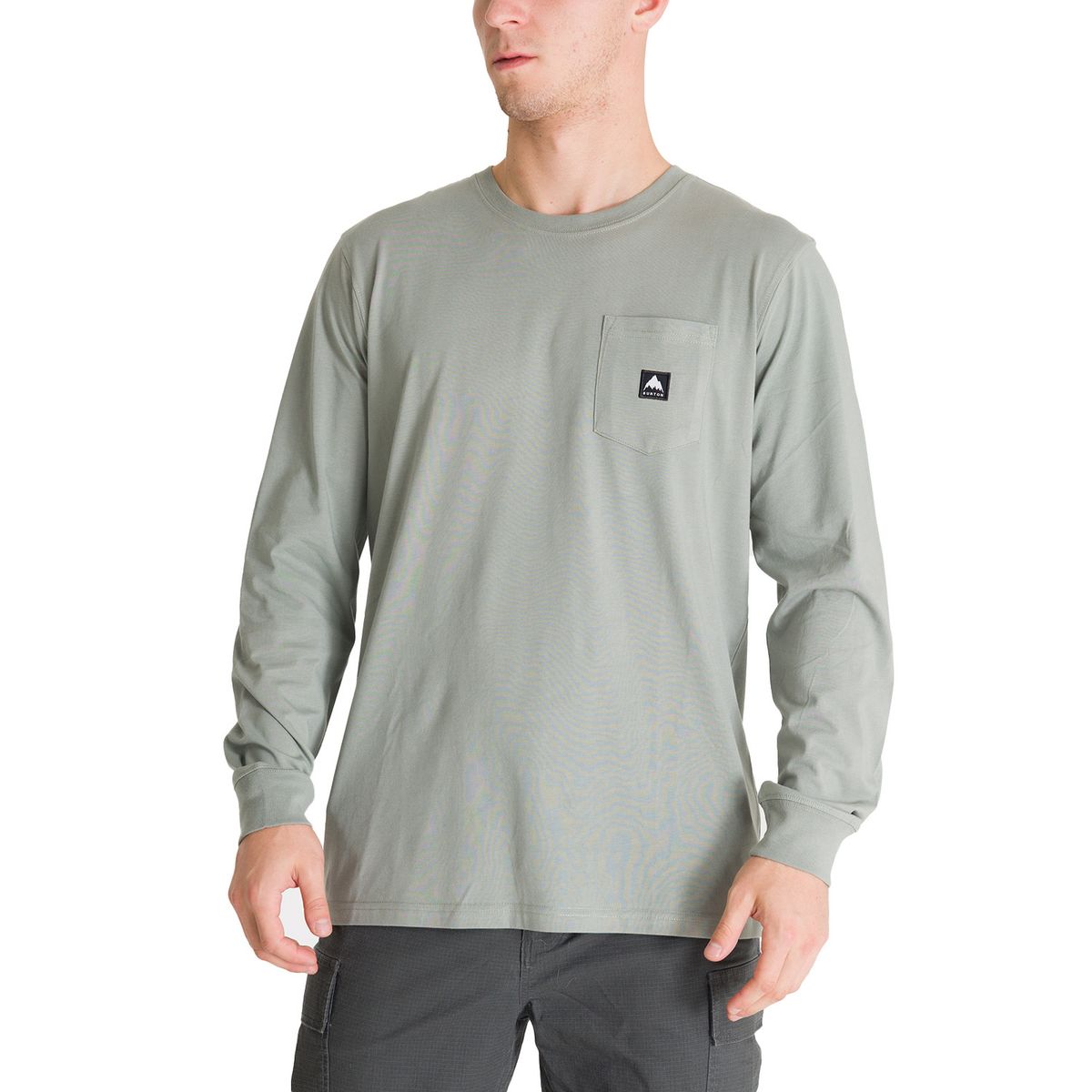 BURTON - Polera Manga Larga Hombre Colfax Verde Burton BURTON