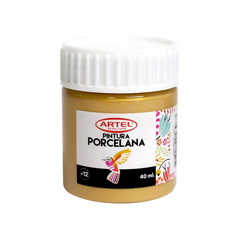 ARTEL - Pintura Porcelana Artel 40ml - Oro.