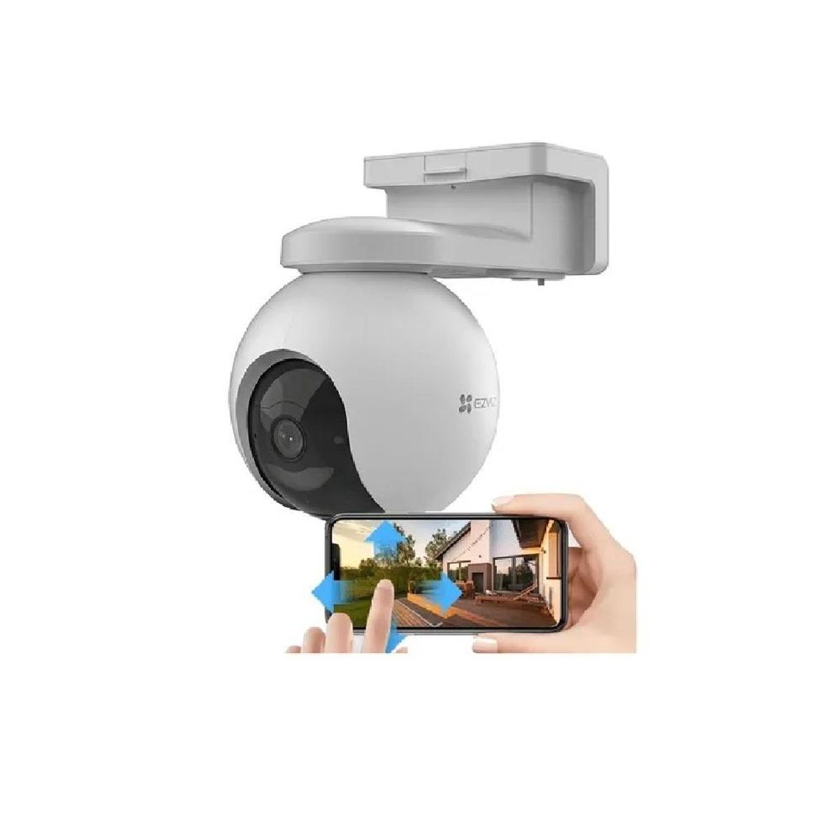 EZVIZ - KIT DE CÁMARA EZVIZ 4G CS-EB8/SP CON PANEL SOLAR