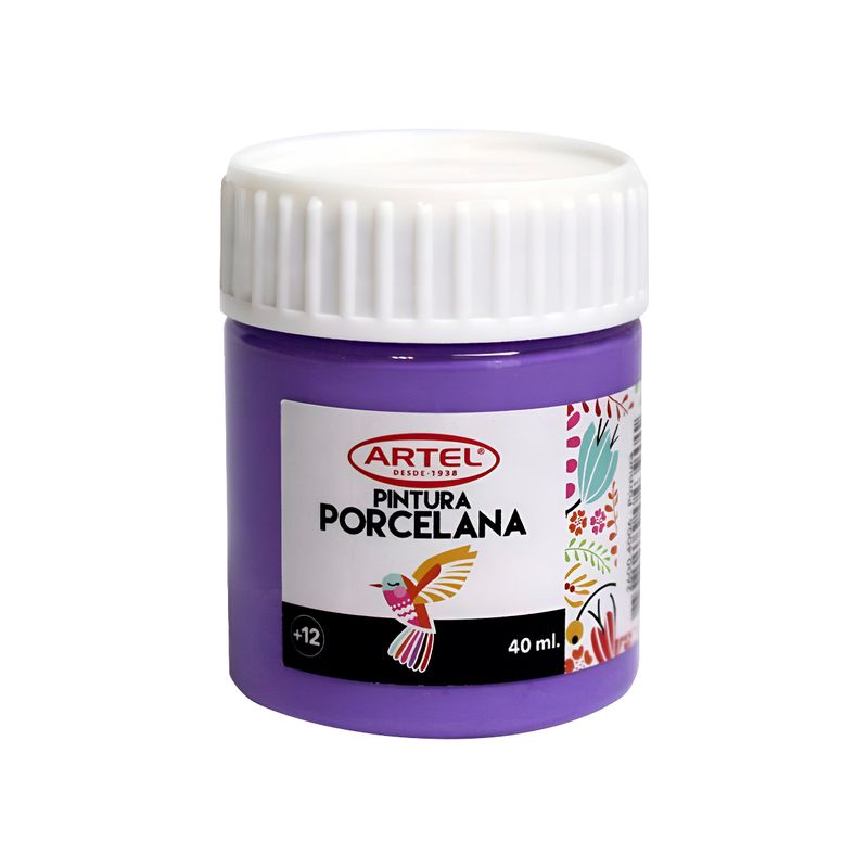 ARTEL - Pintura Porcelana Artel 40ml - Púrpura